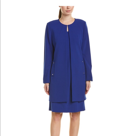 Tahari ASL 2pc Sheath Suit Dress - Picture 2 of 4